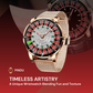 Revolving Roulette Luxury Casino Watch