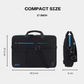 DOMISO Multi-Functional Laptop Sleeve Briefcase Messenger Bag