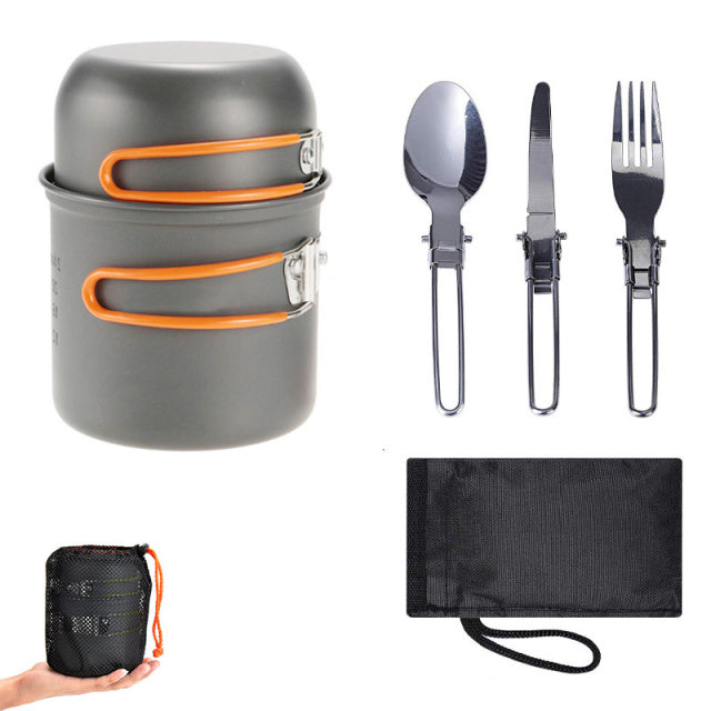 Outdoor Camping Tableware Kit