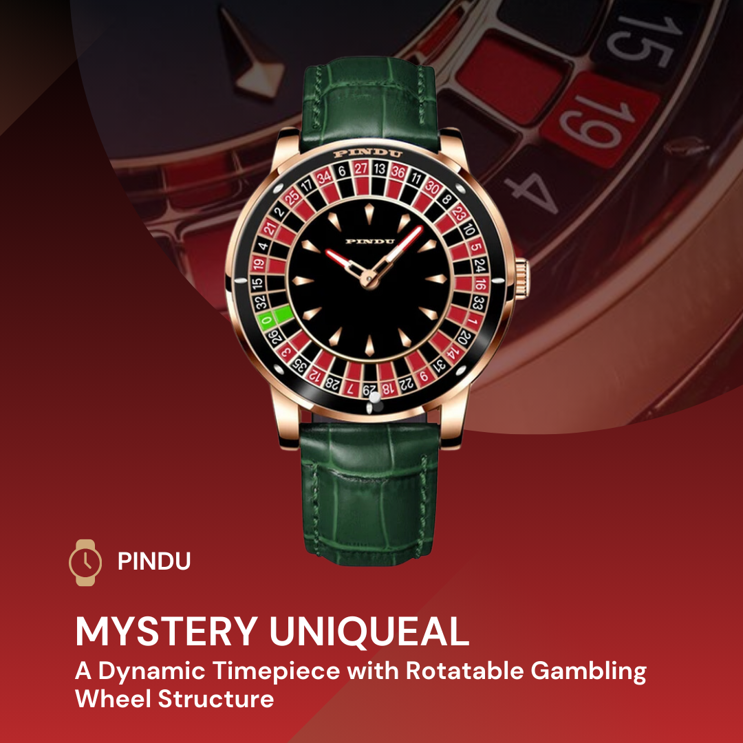 Revolving Roulette Luxury Casino Watch