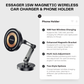 Essager 15W Magnetic Wireless Car Charger & Phone Holder for MagSafe iPhone 15/14/13 Pro Max – Easy Mount