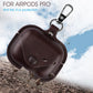 Genuine Leather Case with USB C for Air Pods Pro 2 - Stylish Protection for Apple Air pods Pro 1, 2, and 3.