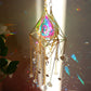 Crystal Moon Sun Catcher Windchimes - Radiant Prism Rainbow Makers for Home and Garden Decor