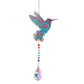 DIY Crystal Diamond Painting Wind Chime - Create Your Own Rainbow Light Chaser Sun Catcher Pendant