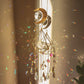 Crystal Moon Sun Catcher Windchimes - Radiant Prism Rainbow Makers for Home and Garden Decor