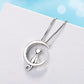 Silver Necklace For Women Moon Kitten Cat Necklaces &amp; Pendants Link Chain Kolye S-n187