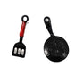 Asymmetric Women's Earrings Jewelry Pendant Earrings Enamel Spatula Fried Eggs