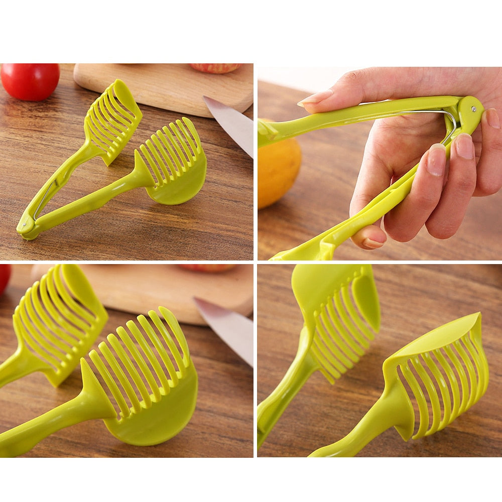 VersaSlice: Multi-Purpose Handheld Kitchen Gadget for Effortless Fruit, Vegetable, and Bread Cutting