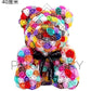 40cm Rose Teddy Bear Flower - Eternal Handmade Rose Bear