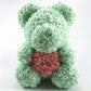 40cm Rose Teddy Bear Flower - Eternal Handmade Rose Bear