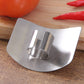 Stainless Steel Finger Protector Anti-cut Finger Guard Kitchen Tools Safe Vegetable Cutting Hand Protecter Kitchen Gadgets