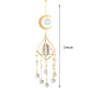 Crystal Moon Sun Catcher Windchimes - Radiant Prism Rainbow Makers for Home and Garden Decor