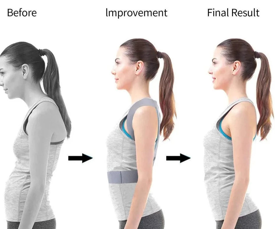 Original Posture Corrector Orthopedic Adjustable Back Shoulder Brace