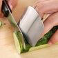 Stainless Steel Finger Protector Anti-cut Finger Guard Kitchen Tools Safe Vegetable Cutting Hand Protecter Kitchen Gadgets