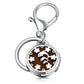 Perfume Keychain Stainless Steel Essential Oil Perfume Aromatherapy Key Chain