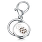 Perfume Keychain Stainless Steel Essential Oil Perfume Aromatherapy Key Chain