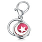 Perfume Keychain Stainless Steel Essential Oil Perfume Aromatherapy Key Chain