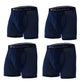 Premium Men's Merino Wool Boxer Briefs: Ultra-Soft Moisture-Wicking Base Layer Underwear