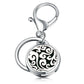 Perfume Keychain Stainless Steel Essential Oil Perfume Aromatherapy Key Chain