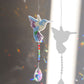 DIY Crystal Diamond Painting Wind Chime - Create Your Own Rainbow Light Chaser Sun Catcher Pendant