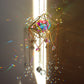 Crystal Moon Sun Catcher Windchimes - Radiant Prism Rainbow Makers for Home and Garden Decor