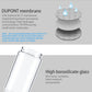 Revitalize Hydrogen-Infused Glass Water Bottle with Dual Chamber Ionizer for H2 Inhalation