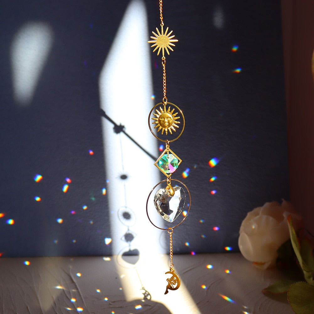 Handmade Crystal Sun Catchers - Radiant Jewellery for Window Hanging and Rainbow Making