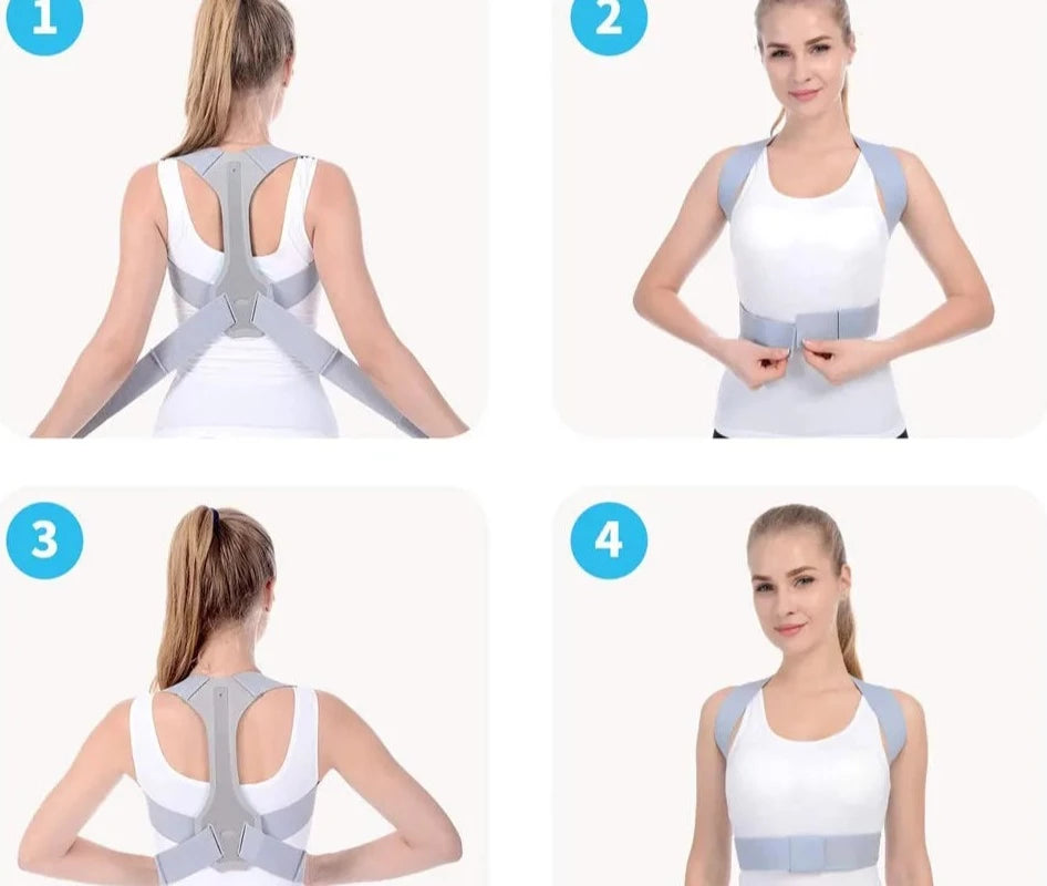 Original Posture Corrector Orthopedic Adjustable Back Shoulder Brace