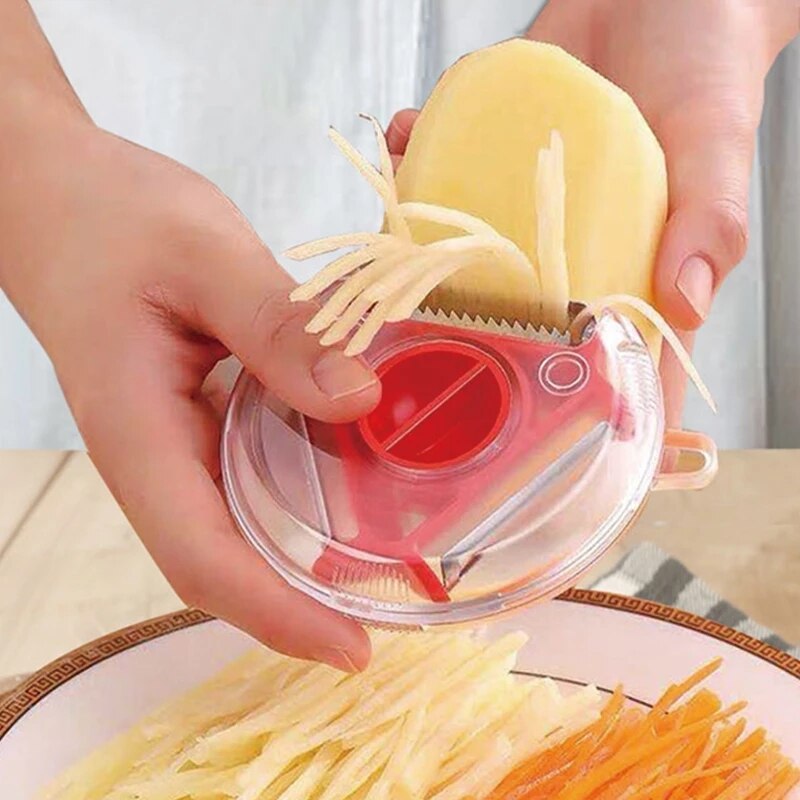 Vegetable and Fruit Peeler: A versatile kitchen tool for peeling and shredding vegetables and fruits.