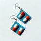 Whimsical Wooden Pill Capsule Earrings: Quirky Fashion for Party-Goers, Teens, and Unique Style Lovers