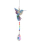 DIY Crystal Diamond Painting Wind Chime - Create Your Own Rainbow Light Chaser Sun Catcher Pendant