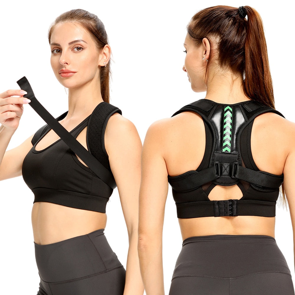 Premium Adjustable Clavicle Posture Corrector Belt for Upper Back and Spine Support