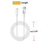 USB-A to Type-C 66W 3A Fast Charging Long Cable for Android, iPad, External SSD, and Other USB-to-Type-C Devices