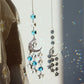 Crystal Pendant Sun Light Catcher Wind Chime - Bring Radiant Beauty and Serenity to Your Home and Garden