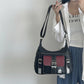 Vintage PU Leather Women's Crossbody Shoulder Bag - Fashionable Satchel Style Messenger Handbag