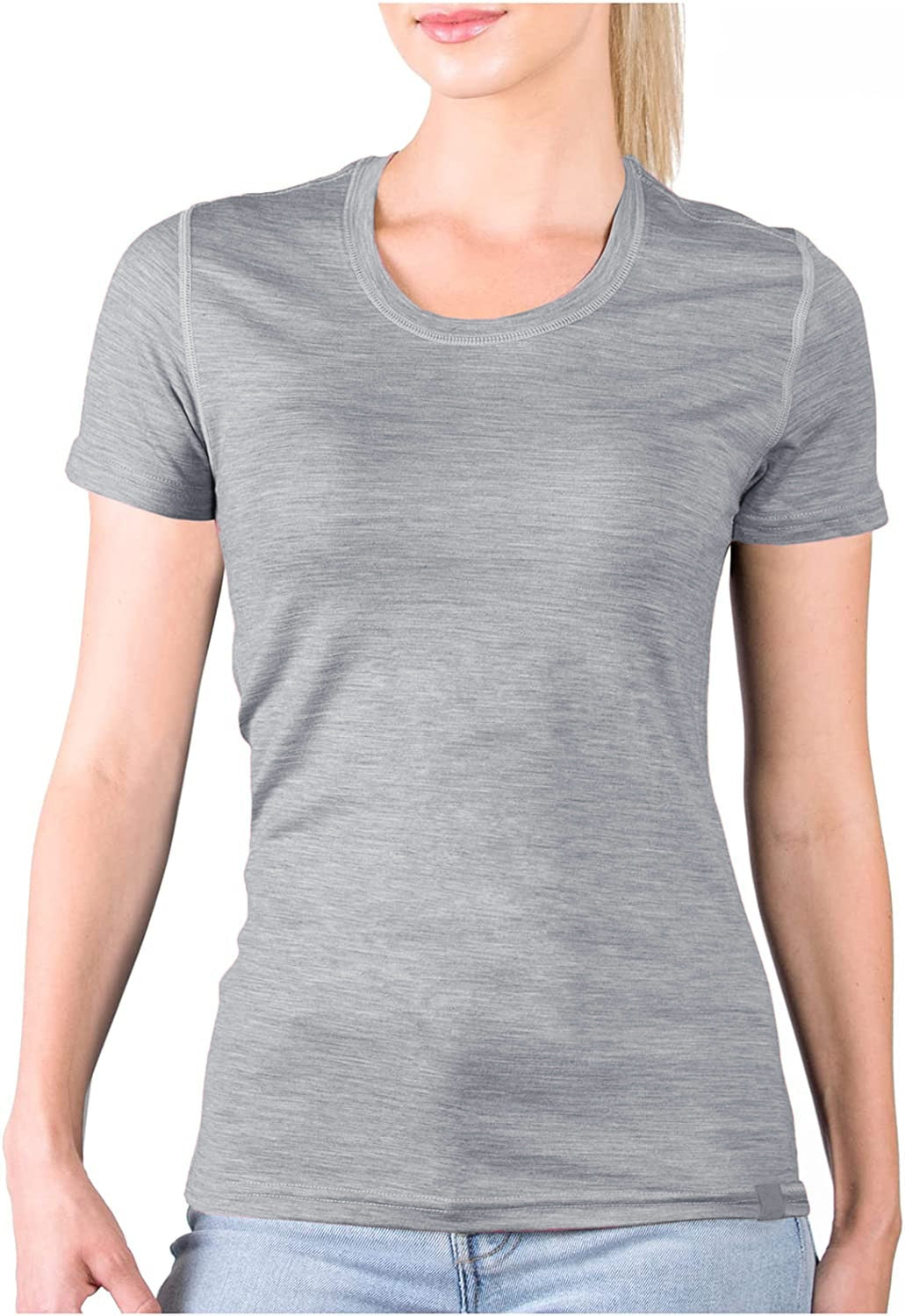 Premium Merino Wool Short Sleeve Women's Base Layer T-Shirt: 100% Merino Wool