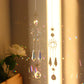 Crystal Diamond Wind Chime - Illuminate Your Space with Sparkling Light Catcher Ornaments