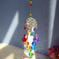 Crystal Pendant Sun Light Catcher Wind Chime - Bring Radiant Beauty and Serenity to Your Home and Garden