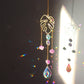 Rainbow Crystal Angel Chakra Sun Catcher - Embrace Harmony and Spiritual Serenity