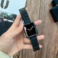 Apple Watch Wristband Carbon Fiber Pattern PC Strap Compatible with 45mm, 44mm, 40mm, 41mm, 49mm, 42mm