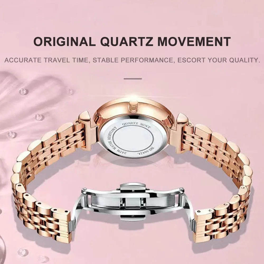 Original POEDAGAR Luxury Women's Quartz Watch