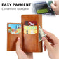 Luxury Leather Zipper Flip Wallet Case For iPhone 12 12Pro 12Pro Max Card Holder Stand Phone Cover