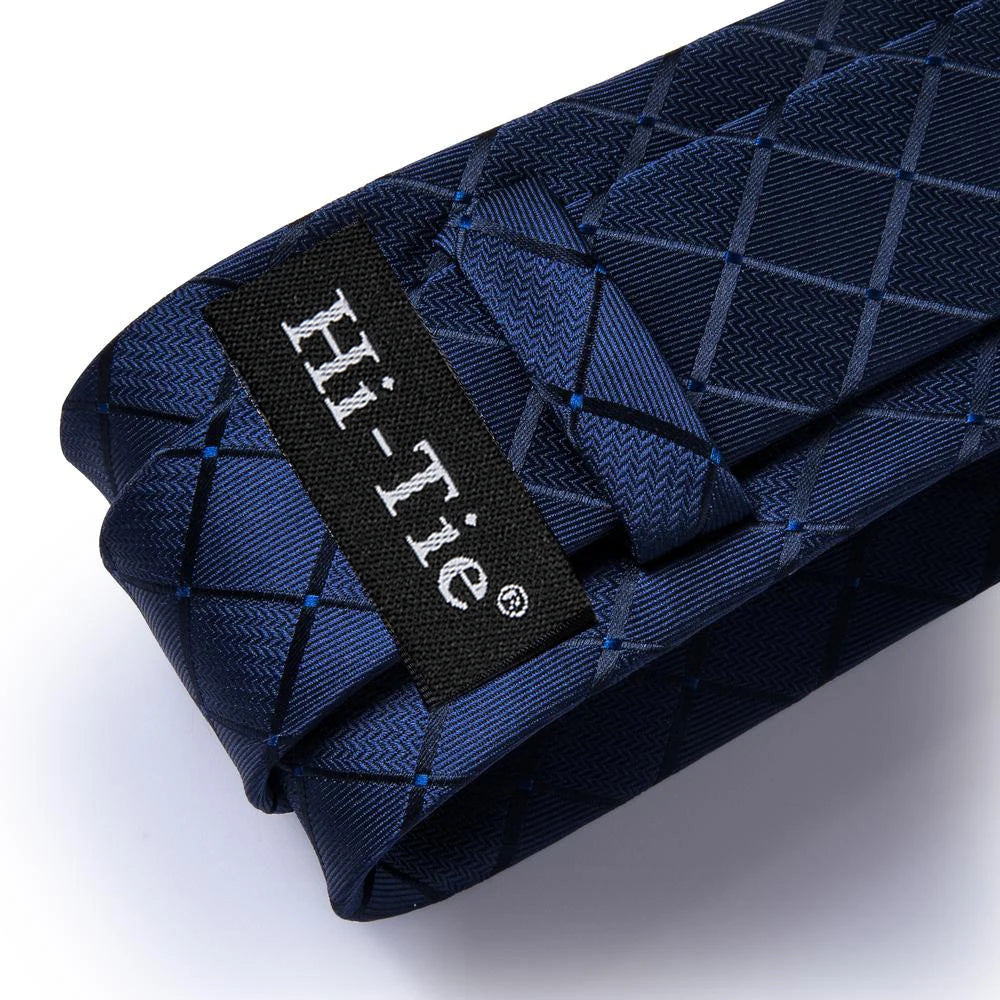 Hi-Tie Luxury Silk Business Tie