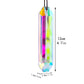 120MM Rainbow Maker Hexagonal Bar Chandelier Suncatcher - Captivating Crystal Prism Pendant for DIY and Holiday Decor