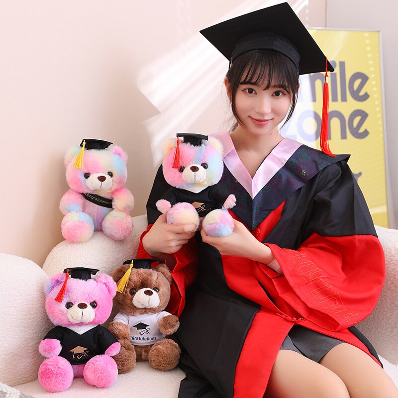 Best Graduation bear 12 Styles Lovely Dr. Bear Stuffed Soft Teddy Bear