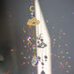 Crystal Sun Catcher Wind Chimes - Star, Moon, and Diamond Prisms for Captivating Rainbow Displays