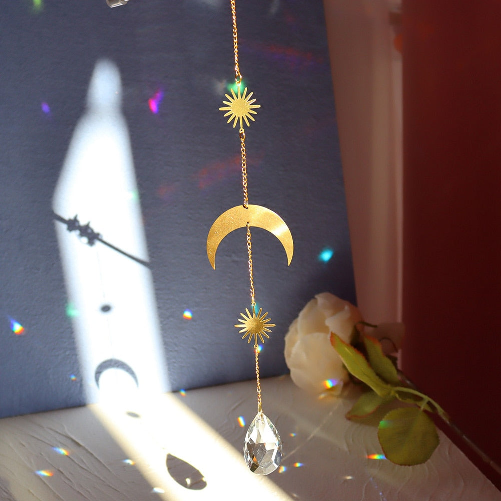 Handmade Crystal Sun Catchers - Radiant Jewellery for Window Hanging and Rainbow Making