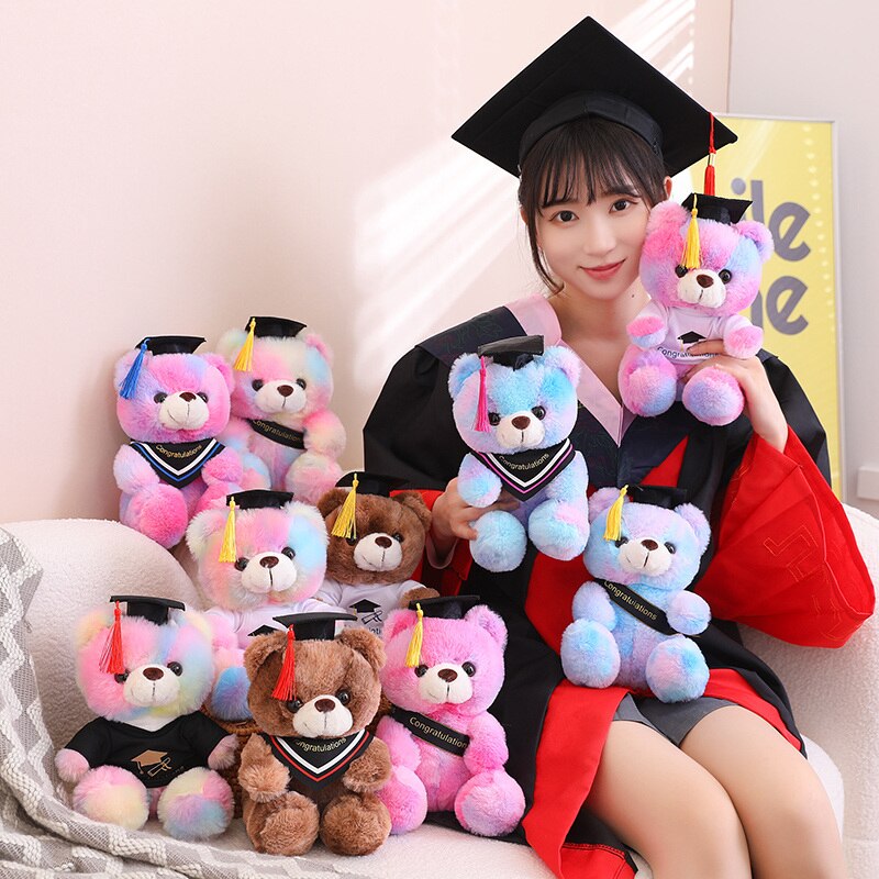 Best Graduation bear 12 Styles Lovely Dr. Bear Stuffed Soft Teddy Bear