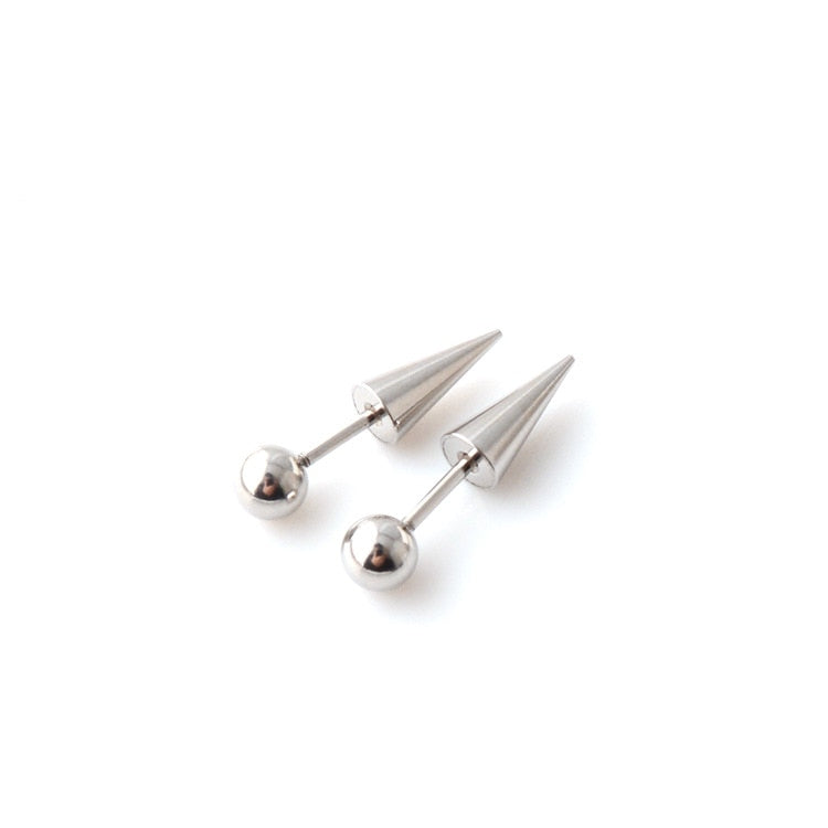 Vibrant Zipper Zing Earrings: Playful Metal Drops for Fashion-Forward Women