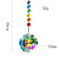 Rainbow Crystal Prism Garland Suncatcher - Sparkling Glass Art for Home and Garden Decor